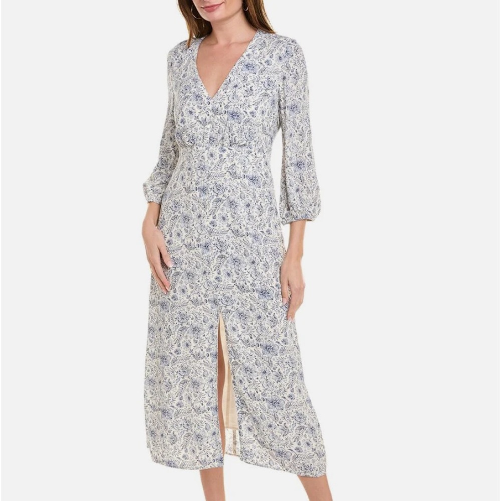 Splendid X Cella Jane Printed Midi Dress Small NWT